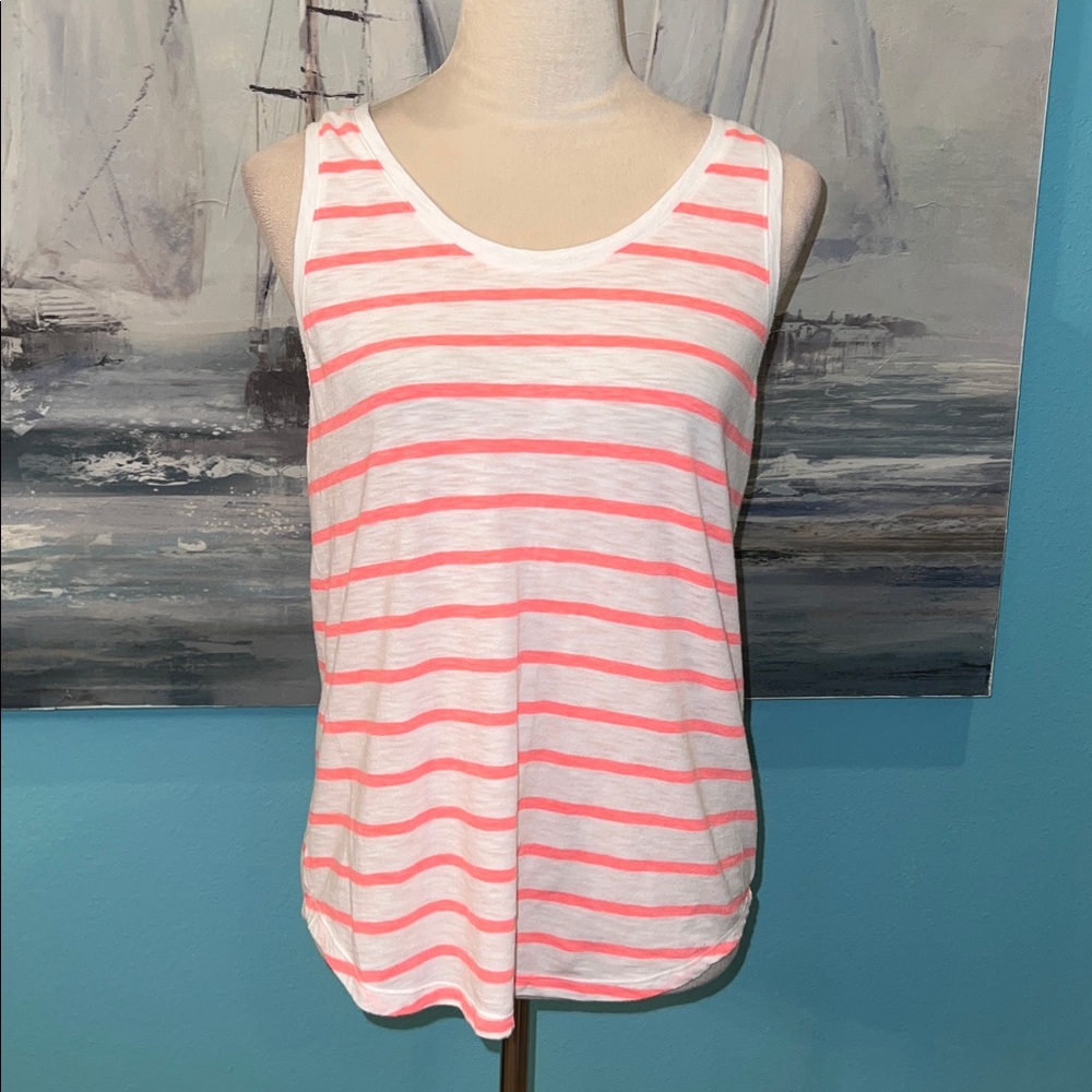 Gap Easy Comfort Striped Tank Top, Medium